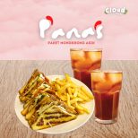 Paket Panas 5 ( Sandwich Cloud, French Fries + Es Teh )