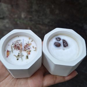 Lilin Aromaterapi Black Coffee & Magic Flower